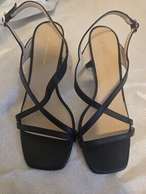 Stuart Weitzman Oasis 50 Block Heel Sandal Size 8 New